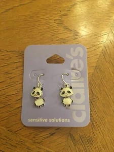 Claire’s Dangle Panda earrings - Picture 1 of 1
