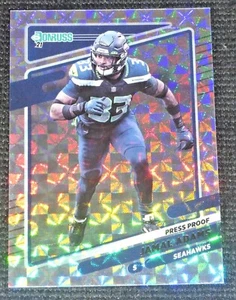 2021 Panini Donruss Hyper Press Proof SP~Jamal Adams #34 Seattle Seahawks  - Picture 1 of 1