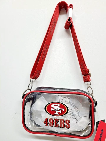 NFL San Francisco 49ers Clear Camera Bag Cover