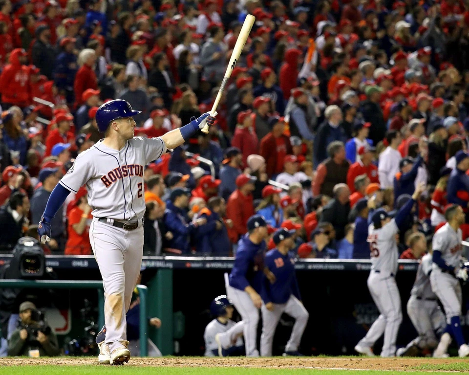 8x10 Photo ALEX BREGMAN Houston Astros ‘17 World Series Champion ‘22 MVP - Image 1 of 1