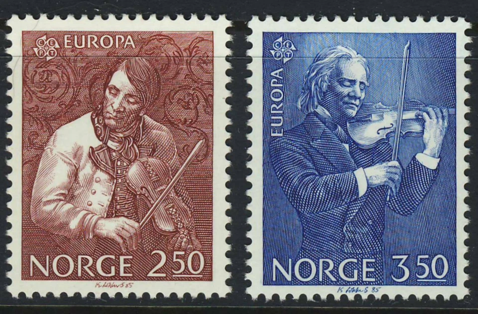 NORWAY . 1985 Europa (861-62) . Mint Never Hinged - Image 1 of 1