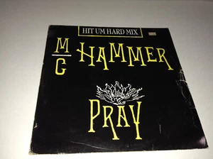 MC Hammer - Pray 'Hit Um Hard Mix' 12” Vinyl Single - Picture 1 of 7