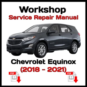 Chevrolet Equinox (2018 - 2021) Workshop Service Repair Manual Instant Download - Picture 1 of 7