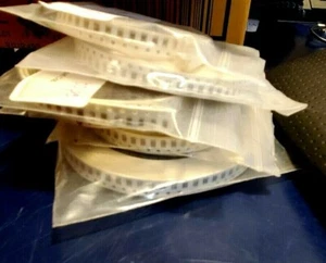 1206 SMT SMD CAPS AND RESISTERS ORIGINAL PACKAGE- SEE DESCRIPTION BELOW - Picture 1 of 12