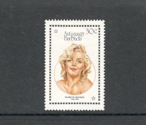 ANTIGUA - MARILYN MONROE - #1041 - MINT - YR 1987 Cover