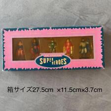 Superman Super Heroes Vintage Figure Doll BOX Set Lot 5