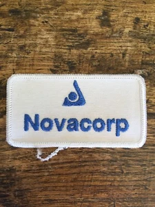 Vtg Novacorp 3.25” Embroidered Sew On Patch Badge Property Management Canada NS - Picture 1 of 4