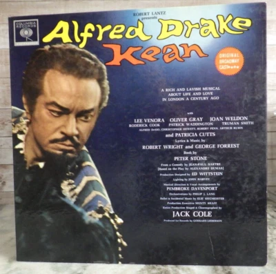 ORIGINAL BROADWAY CAST Alfred Drake Kean COLUMBIA KOL 5720 - Image 1 of 4