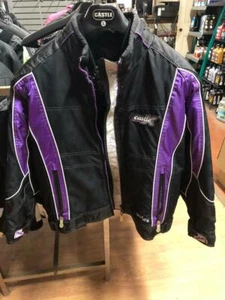 Castle X Twist 12 Ladies Jacket Small , Black and Grape. PRICE REDUCED! - Bild 1 von 5