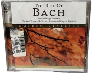 THE BEST OF BACH [GOLDEN CLASSICS] NEW CD Sealed - Imagen 1 de 2