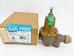 New Watts 3/4 LFU5B-Z3 Water Pressure Reducing Valve 50PSI Set Pressure 0009118 - Picture 1 of 5