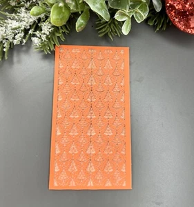 Polymer clay texture mat Christmas Tree 1_ Rubber texture mat_ Christmas texture - Picture 1 of 6