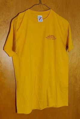 Camiseta Amarilla IBTA Clásica Artes Marciales Abiertas Nebraska Jerzees Nebraska Vintage '93 Talla S Foto 1 de 4