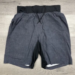 Lululemon THE Shorts 10" Lined Mens Size Medium Heather Gray - Picture 1 of 16