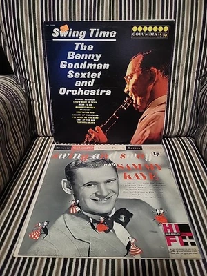 BennyGoodman/Sammy Kaye-"SwingTime&SwingAnd Sway"-ColumbiaHL7225 & CL561-EXC/VG+ - Image 1 of 4