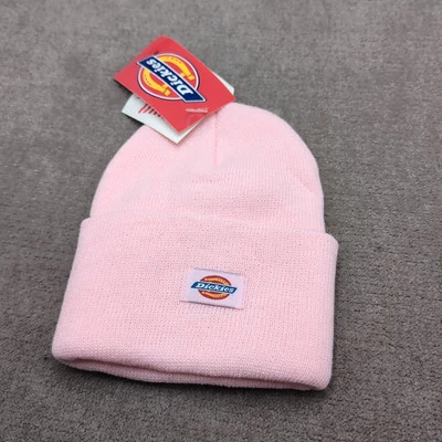 Dickies Beanie женщин Beanie зимняя шляпа розовый новый с Ярлыками - Изображение 1 из 4