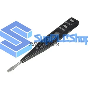 Black LCD Digital AC/DC Voltage Detector Continuity Tester Pen 12-240V NEW - Picture 1 of 4