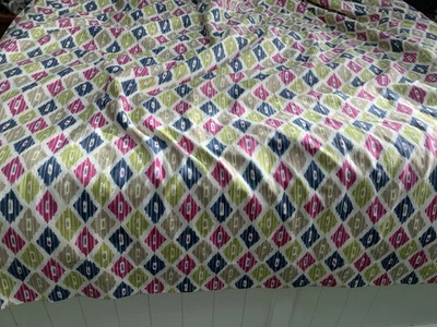 Clarke & Clarke IKA Cortina de puerta forrada térmica a medida 54”-103” W X 80” L Foto 1 de 4