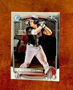Slade Caldwell 2025 Bowman Chrome 1st #BCP-21 Arizona Diamondbacks - Imagen 1 de 2