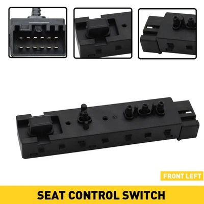 10 Way Power Seat Control Switch For Ford Escape F-150 F-250 F-350 9L3T14B709FAW - Image 1 of 4