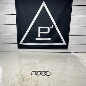 Original Audi Rings Front Grill Badge Emblem Chrome - 8D0853605 - Bild 1 von 13
