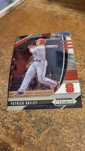 2020 Panini Prizm Draft Picks Baseball Patrick Bailey Rc #PDP13 - Picture 1 of 2