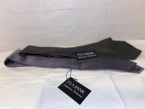 Neu mit Etikett Jos. A. Bank schwarz & grau Konvolut 2 Krawatten gepunktet 100% Seide - Bild 1 von 6