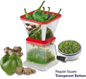 Stainless Steel Nut Chopper Chilly & Dry Fruit Cutter Onion Vegetable - Picture 1 of 2