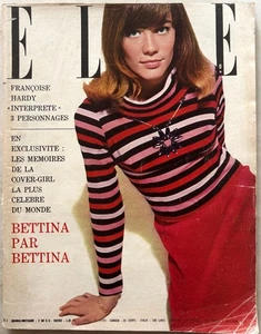 ELLE Magazin Nr. 938 vom 13. Dezember 1963 alte Modezeitschrift Françoise HARDY - Bild 1 von 7