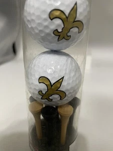 Fleur de Lis Golf Ball Set With Tees. Collector set. - Picture 1 of 2