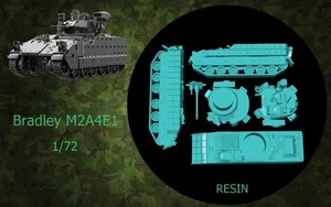Maqueta para montar y pintar - Vehículo militar .   Bradley M2A4E1 -  1/72 - Foto 1 di 2
