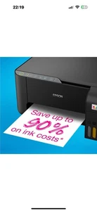 Epson EcoTank et 2810 Inkjet Printer Black - Zdjęcie 1 z 1