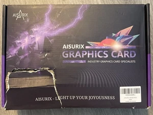 AISURIX Radeon RX 580 Graphic Card 2048SP 8GB GDDR5, 256 Bit 2xDP 1xHDMI GAMING - Picture 1 of 12