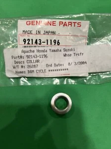92143-1196 GENUINE KAWASAKI COLLAR - Picture 1 of 3