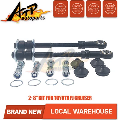 2-8"Kit For  4wd Sway Bar Extension Links for Toyota FJ Cruiser Rear - image 1 of 4