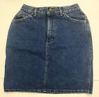 Vintage 1980S Lee Skirt Denim Ladies Size 11 Perfect Condition