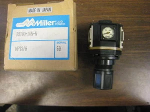 MILLER R3100-10N-N SERIE 5B FLUID POWER MINIATURREGLER NEU KOSTENLOSER VERSAND - Bild 1 von 9