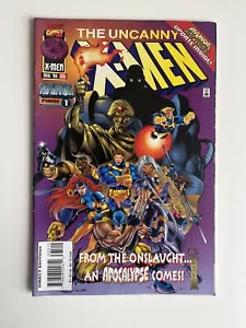 Comic Uncanny X Men Aug 1996 Marvel Comics Very Good Condition Onslaught Part 1 - Photo 1/4