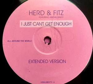 HERD & FITZ - JUST CANT GET ENOUGH - HOUSE 12” VINYL RECORD DJ - Picture 1 of 2