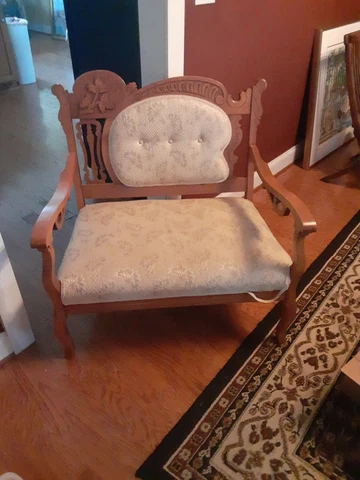 Exquisite Reconditioned Vintage Oak Bank Used As A Movie Prop Cover