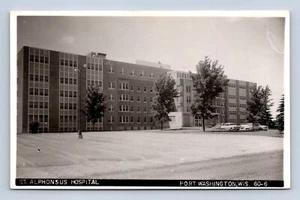 St. Alphonsus Hospital Port Washington Wisconsin Postcard Unposted - Picture 1 of 2