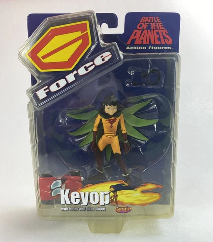 Keyop G Force Battle Of The Planets Action Figure New 2002 Diamond Select Cover