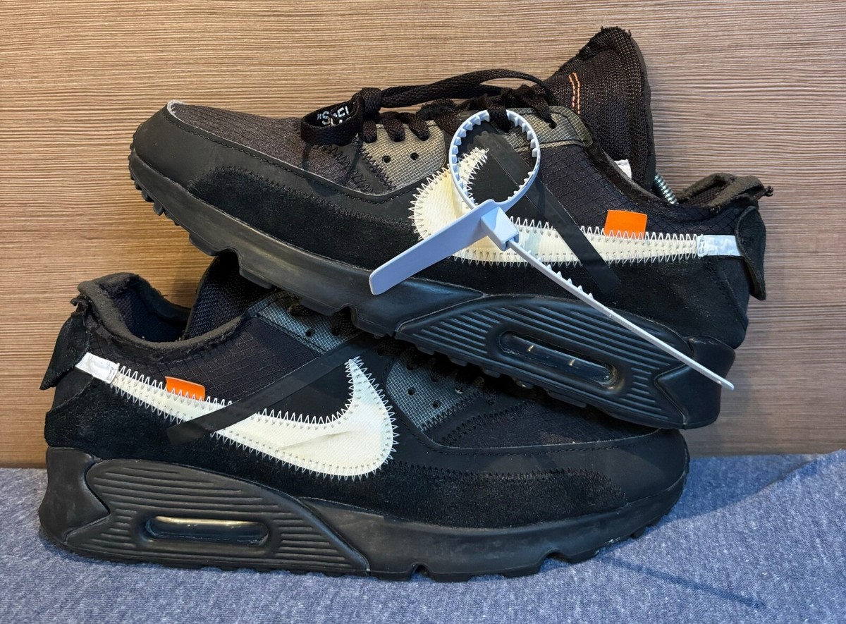 Nike Air Max 90 x OFF-WHITE Black 2019 for Sale Nike Air Max 90 x OFF-WHITE Black 2019 for Sale