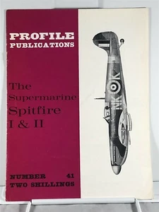 Supermarine Spitfire I & II airplane (Booklet, UK) Profile Publications #41 - Afbeelding 1 van 1