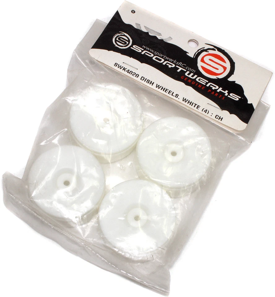 Sportwerks Chaos Dish Rims, White (4) SWK4020 - Image 1 of 1