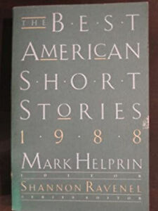 The Best American Short Stories, 1988 Paperback
