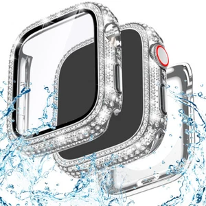 Bling PC Bumper Case Cover do Apple Watch Series 10 9 8 7 6 5 40/41/45/49/46MM - Zdjęcie 1 z 20