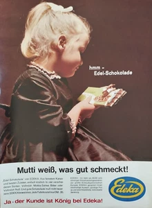 ORIG REKLAME WERBUNG  1964 EDEKA  Mutti weiß, was gut schmeckt - Bild 1 von 1