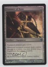 2010 Magic: The Gathering - Worldwake Foil Hammer of Ruin #124 0a1