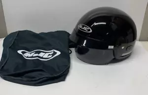 HJC Helmet IS-2 FLIP VISOR SMALL BLACK With Bag - Picture 1 of 9